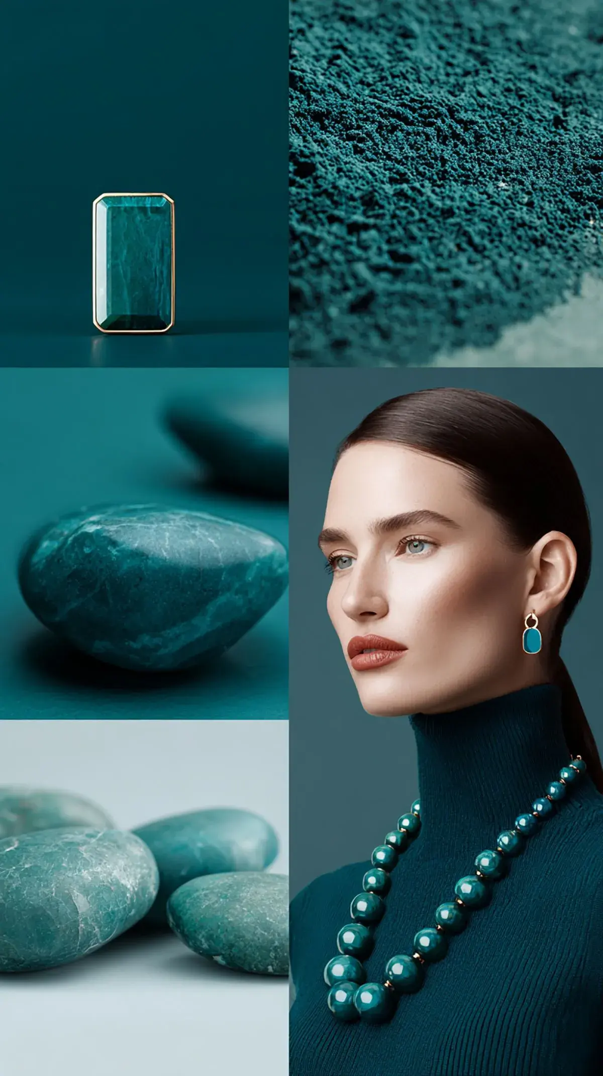 رنگ فیروزه‌ای دگرگون‌کننده